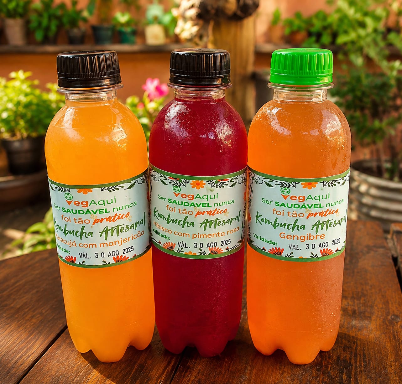 Kombucha de Gengibre