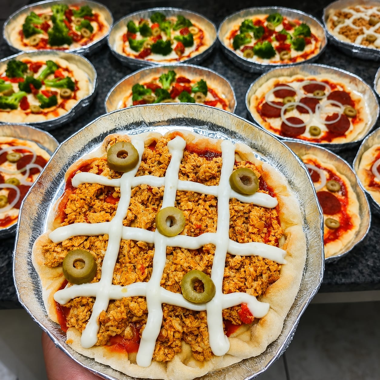 Pizza Congelada de Frango com Catupiry
