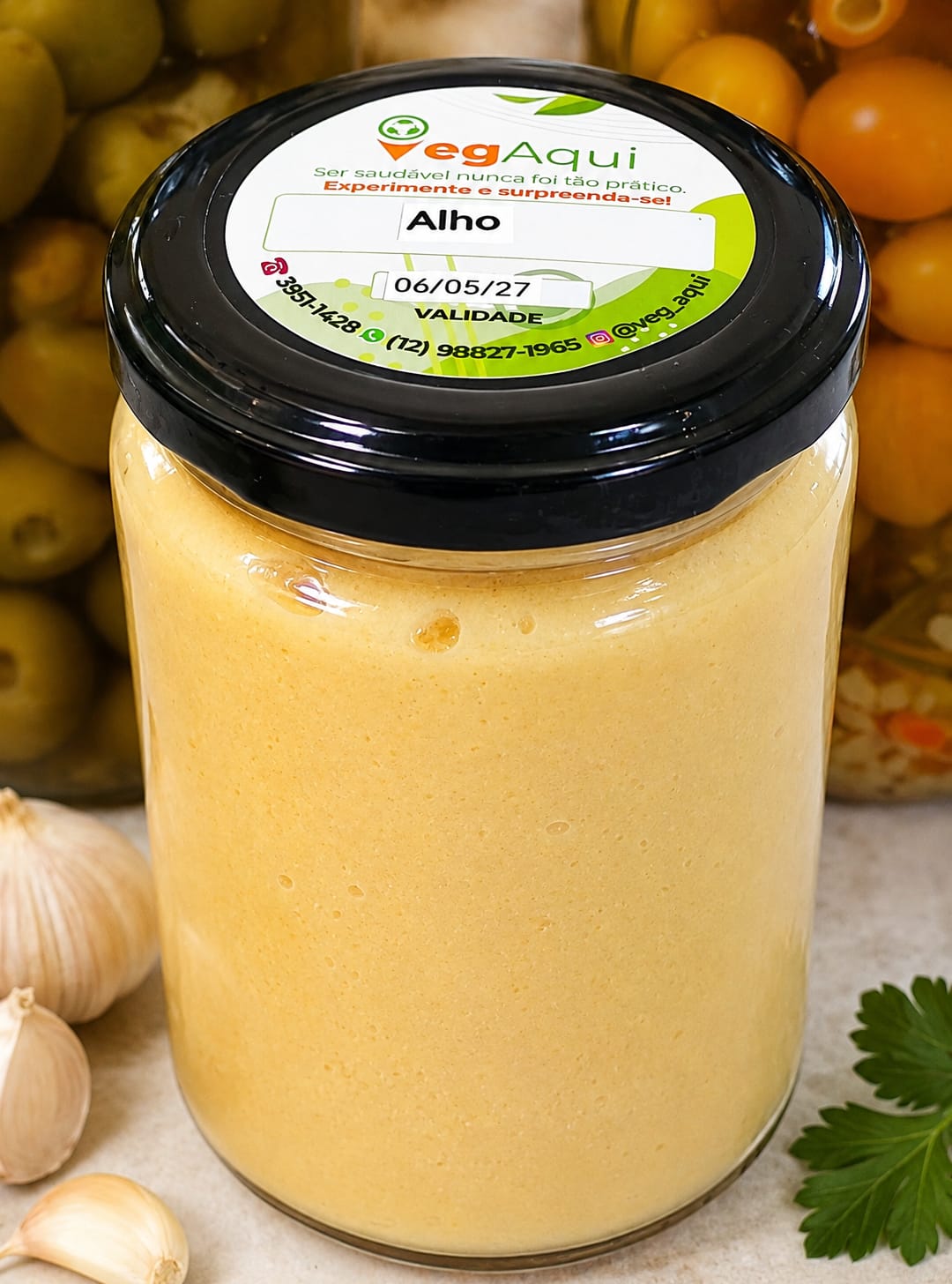 Tempero Caseiro de Alho